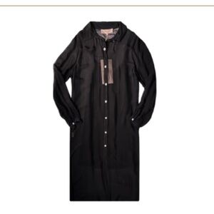 Black Silk Duster – Effortless Elegance by Scandal Italy